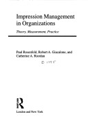 Cover of Impression Management in Organizations