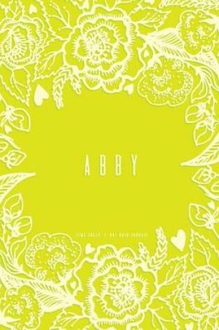 Cover of Abby Journal, Dot Grid, Lime Green