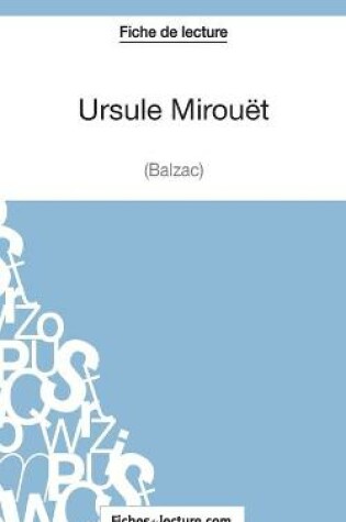 Cover of Ursule Mirouët de Balzac (Fiche de lecture)