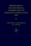 Book cover for Philological and Historical Commentary on Ammianus Marcellinus XXI