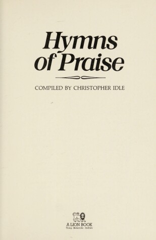 Book cover for Hymns of Praise