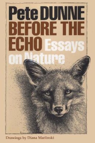 Cover of Before the Echo