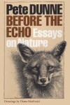 Book cover for Before the Echo