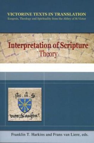 Cover of Interpretation  of Scripture Theory
