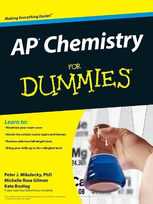 Book cover for AP Chemistry For Dummies