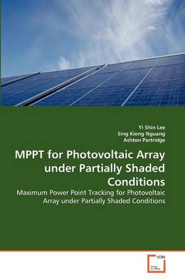 Book cover for MPPT for Photovoltaic Array under Partially Shaded Conditions