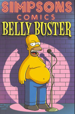 Book cover for Simpsons Comics Belly Buster