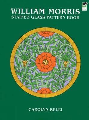Book cover for William Morris Stained Glass Pattern Book
