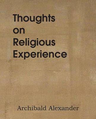 Book cover for Thoughts on Religious Experience