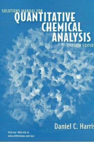 Cover of Quant Chemical Analysis 6e -Sm ^