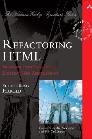 Cover of Refactoring HTML