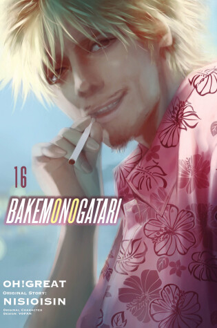 Cover of BAKEMONOGATARI (manga) 16