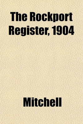 Book cover for The Rockport Register, 1904