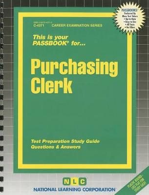 Book cover for Purchasing Clerk