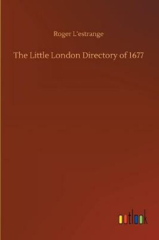 Cover of The Little London Directory of 1677