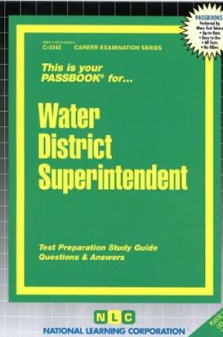 Cover of Water District Superintendent