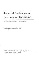 Book cover for Industrial Applications of Technological Forecasting