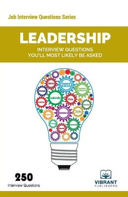 Book cover for Leadership Interview Questions You'll Most Likely Be Asked