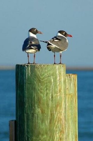 Cover of Two Smirking Seagulls on the Pier Sea Birds Journal