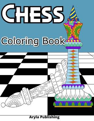 Book cover for Chess Coloring Book