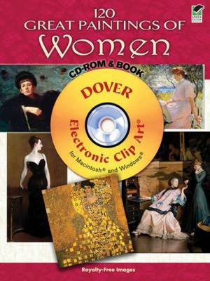 Book cover for 120 Great Paintings of Women