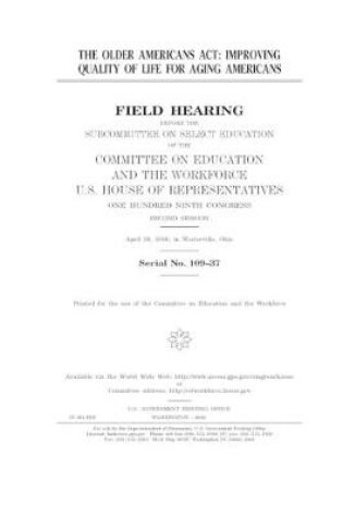 Cover of The Older Americans Act