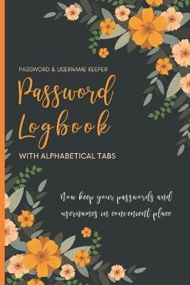 Book cover for Password Logbook