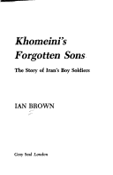 Book cover for Khomeini's Forgotten Sons