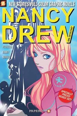 Cover of Nancy Drew Graphic Novels #17-21 Boxed Set