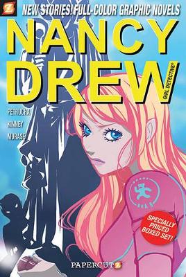 Book cover for Nancy Drew Graphic Novels #17-21 Boxed Set
