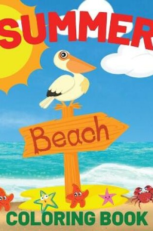Cover of Summer Beach Coloring Book