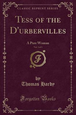 Book cover for Tess of the d'Urbervilles, Vol. 3 of 3