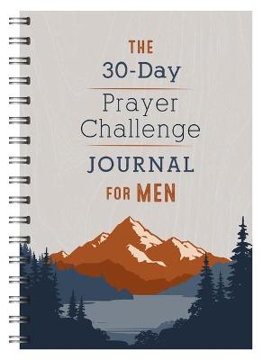 Book cover for The 30-Day Prayer Challenge Journal for Men