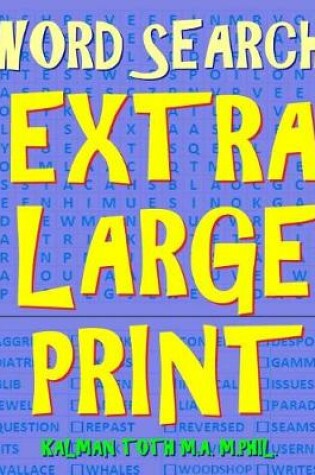 Cover of Word Search Extra Large Print