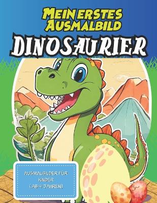 Book cover for Mein erstes Ausmalbild Dinosaurier