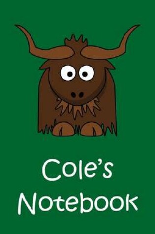 Cover of Cole's Notebook