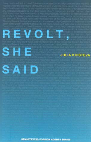 Book cover for Revolt, She Said