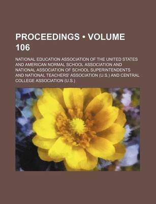 Book cover for Proceedings (Volume 106)