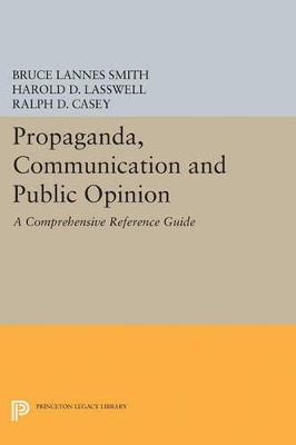 Book cover for Propaganda, Communication and Public Opinion