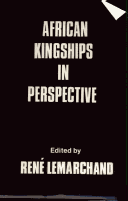 Book cover for African Kingships in Perspective