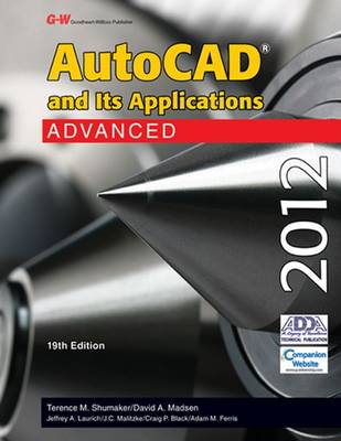 Book cover for AutoCAD and Its Applications Advanced 2012