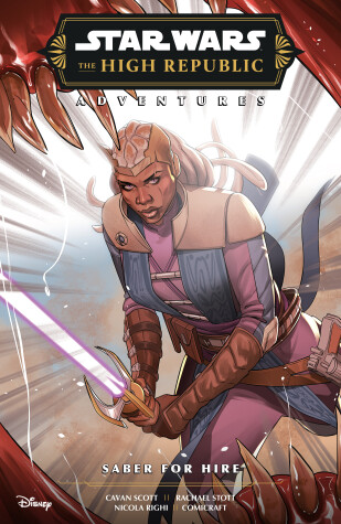 Cover of Star Wars: The High Republic Adventures--Saber for Hire