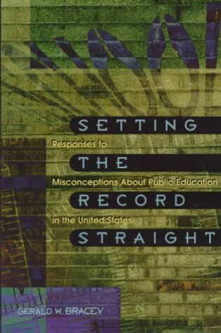 Cover of Setting the Record Straight