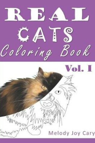 Cover of REAL CATS Coloring Book