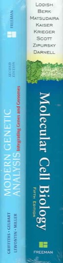 Book cover for Mol Cell Bio 5e&mga 2e&cdr