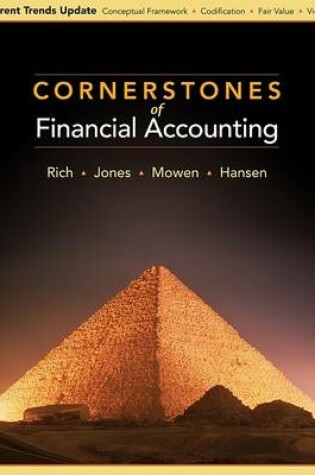 Cover of Cornerstones of Financial Accounting