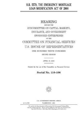 Book cover for H.R. 5579