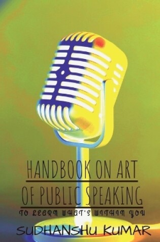 Cover of Handbook on Art of Public Speaking