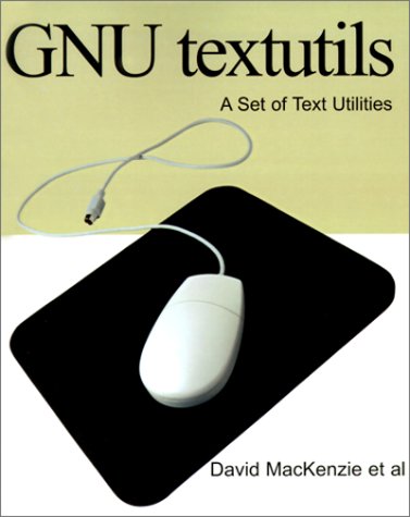 Book cover for Gnu Textutils