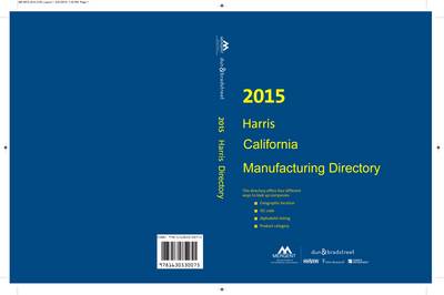 Book cover for Harris California Manufacturers Directory 2015